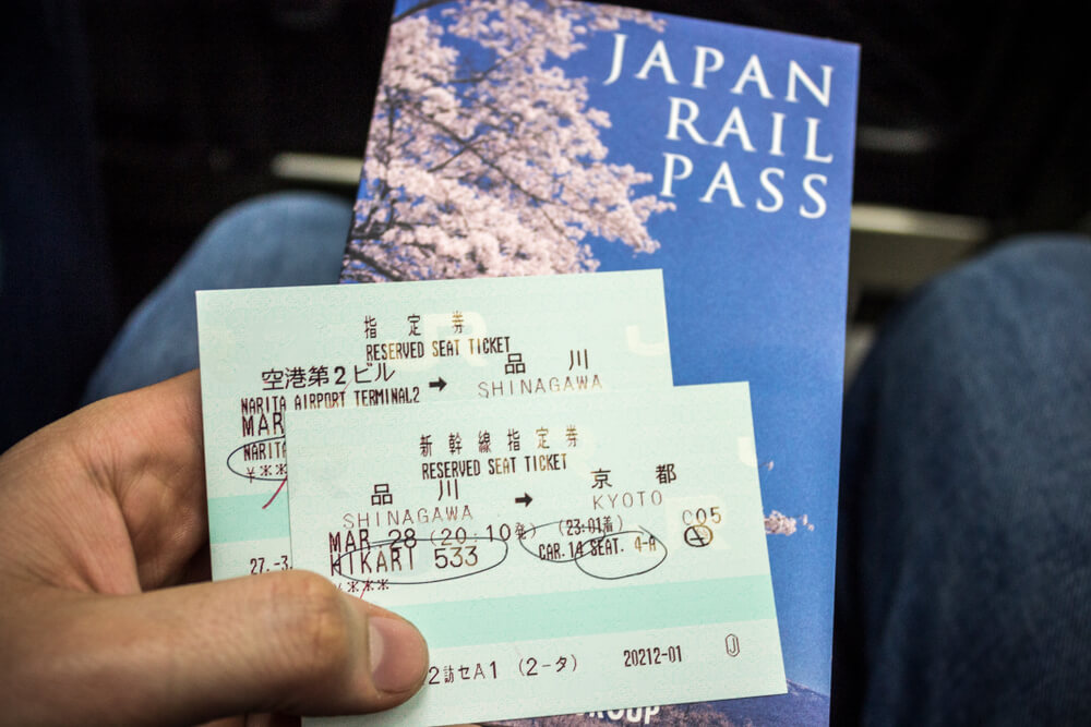 Japan Rail Pass Ticket